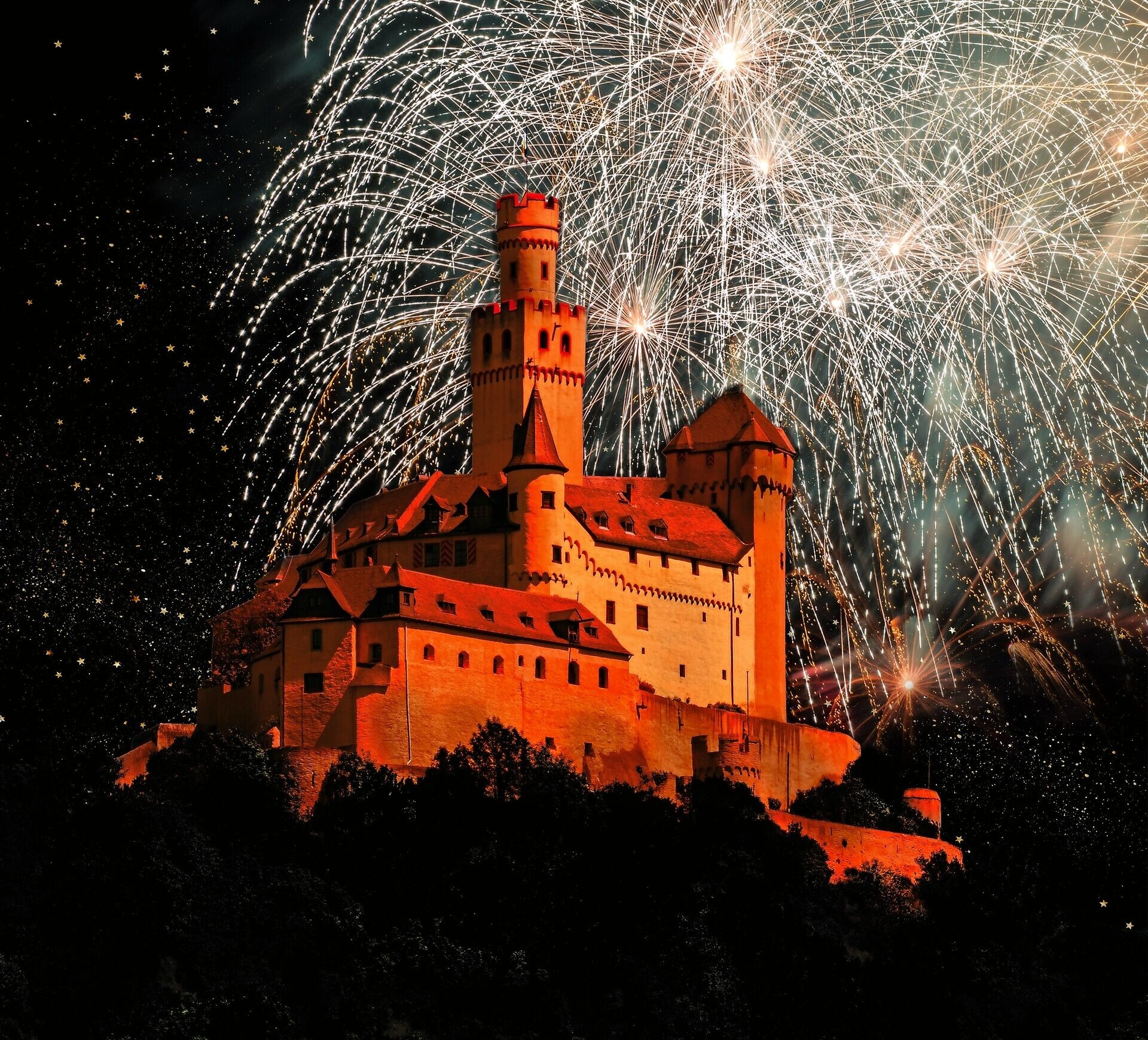 Rhein in Flammen