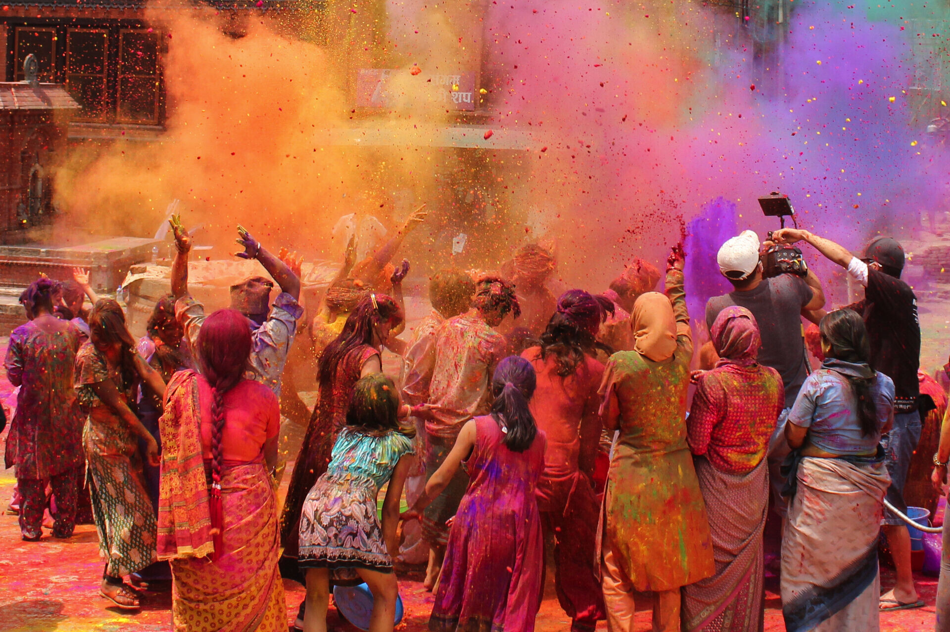 Indien zum Holi-Fest