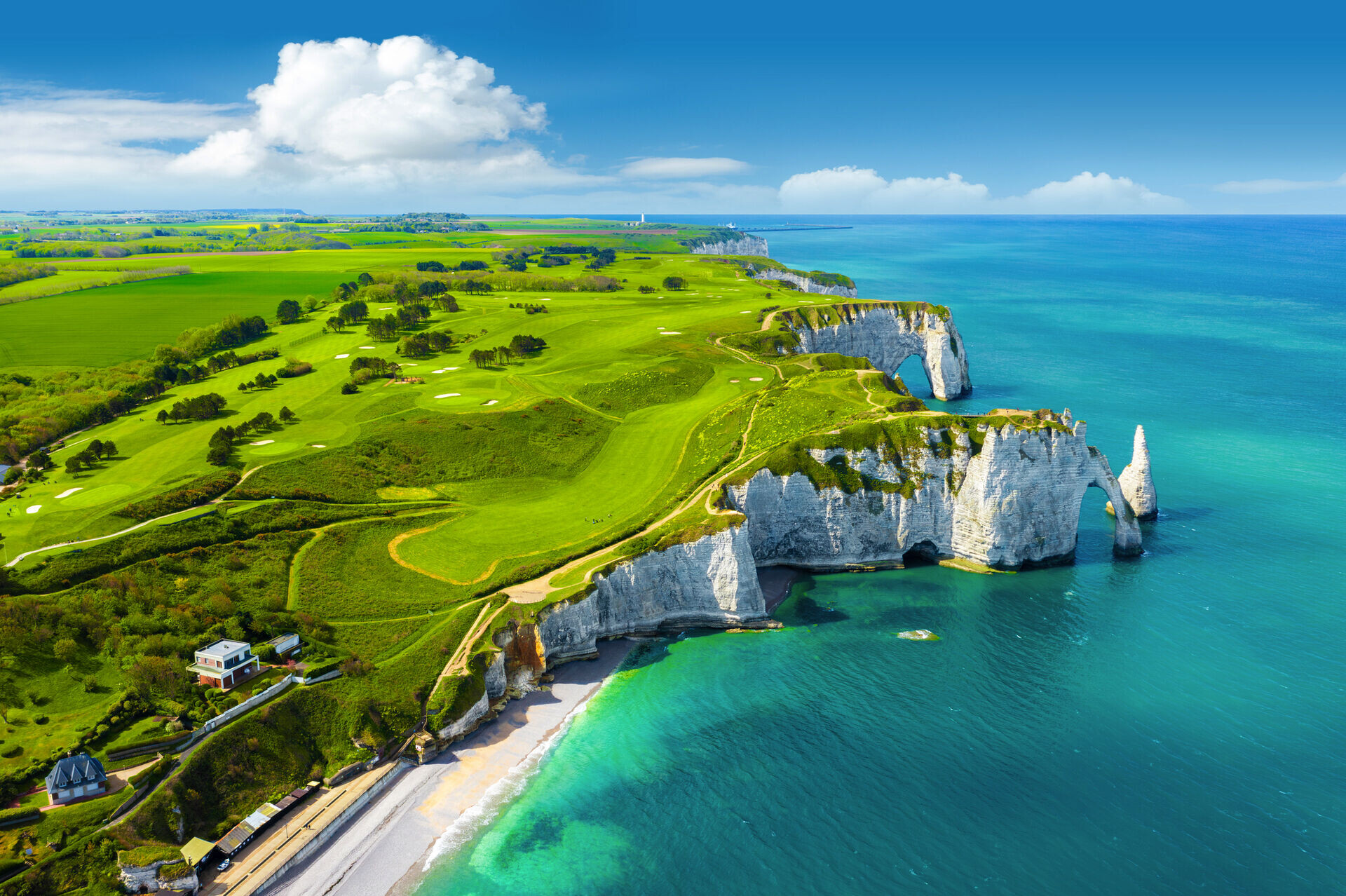 Herbstliche Seine Landschaften