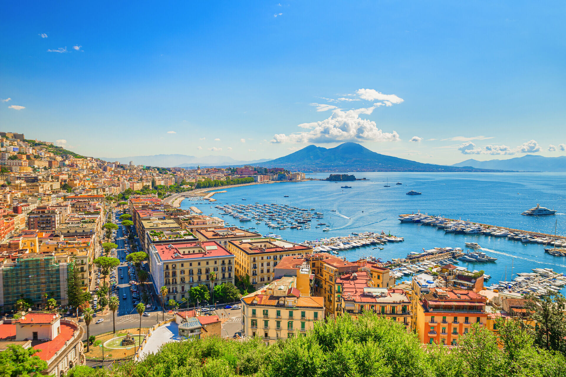 Naples, la côte Amalfitaine et la Sicile